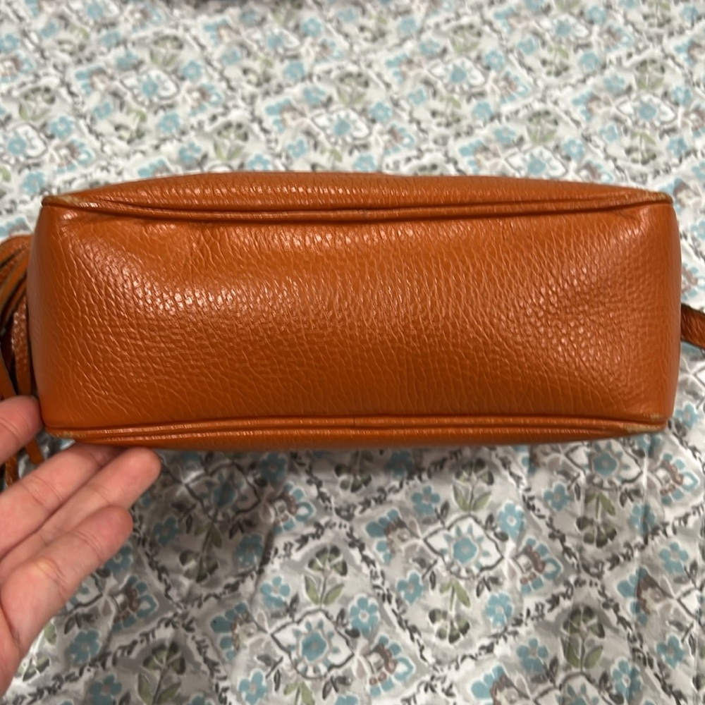 Gucci Soho Disco Crossbody Bag Nubuck Small - Picture 9 of 15